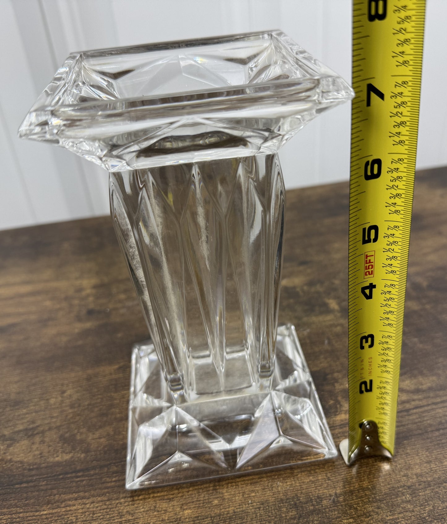 PartyLite Quad Prism Pedestal Candle Holder