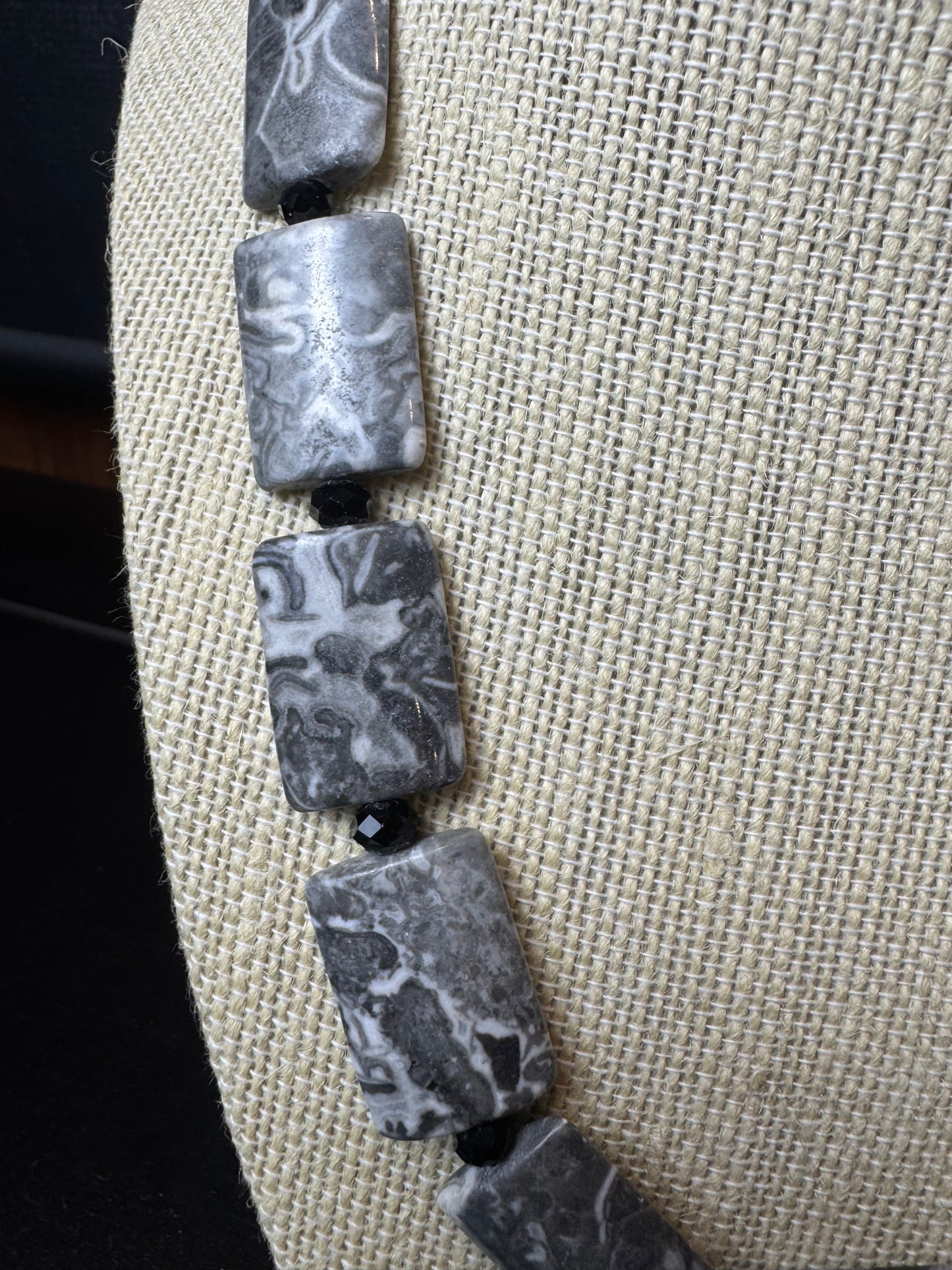 Picasso Jasper Beaded Necklace