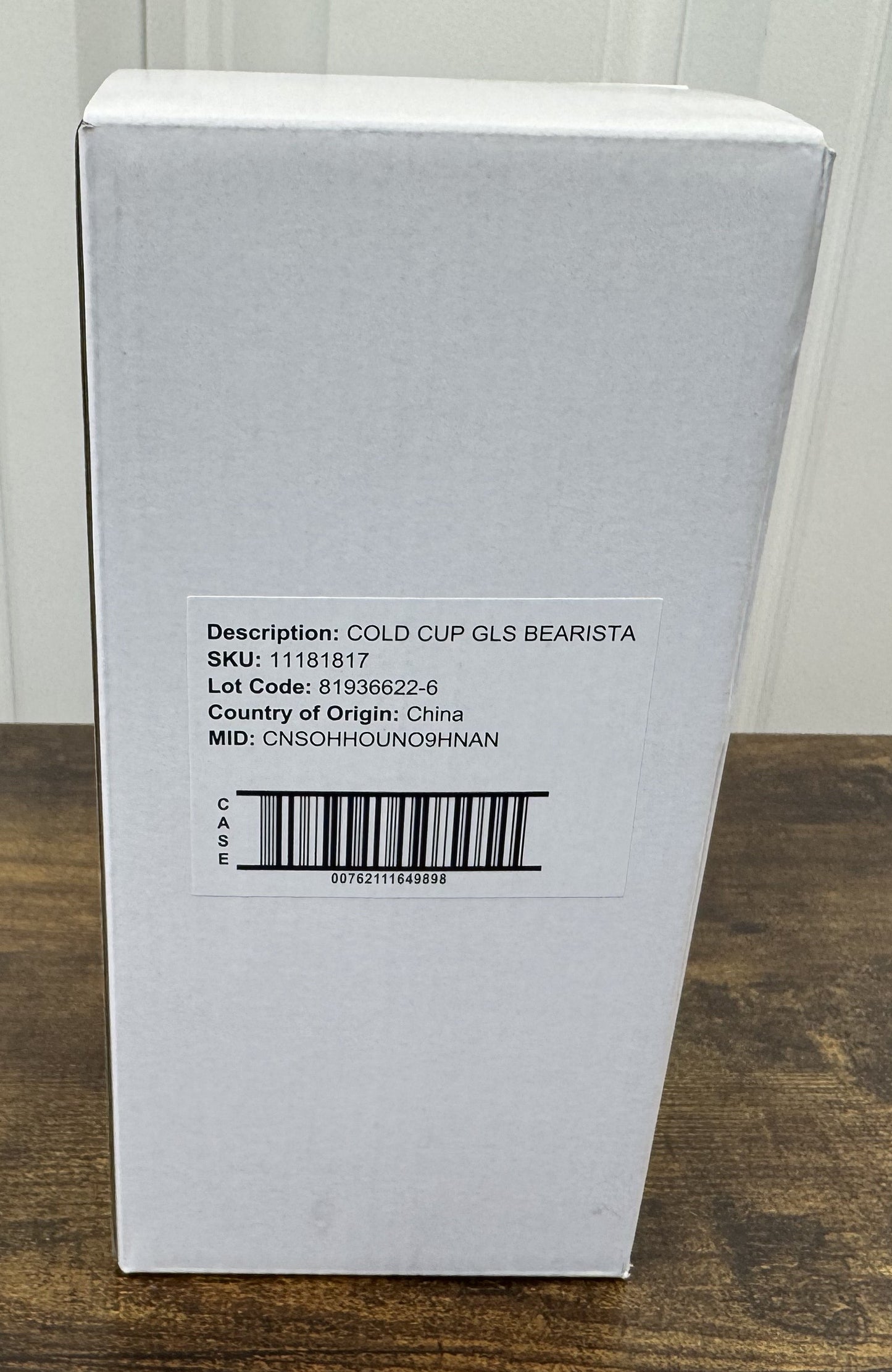 Starbucks 2025 Holiday "Bearista" Cup