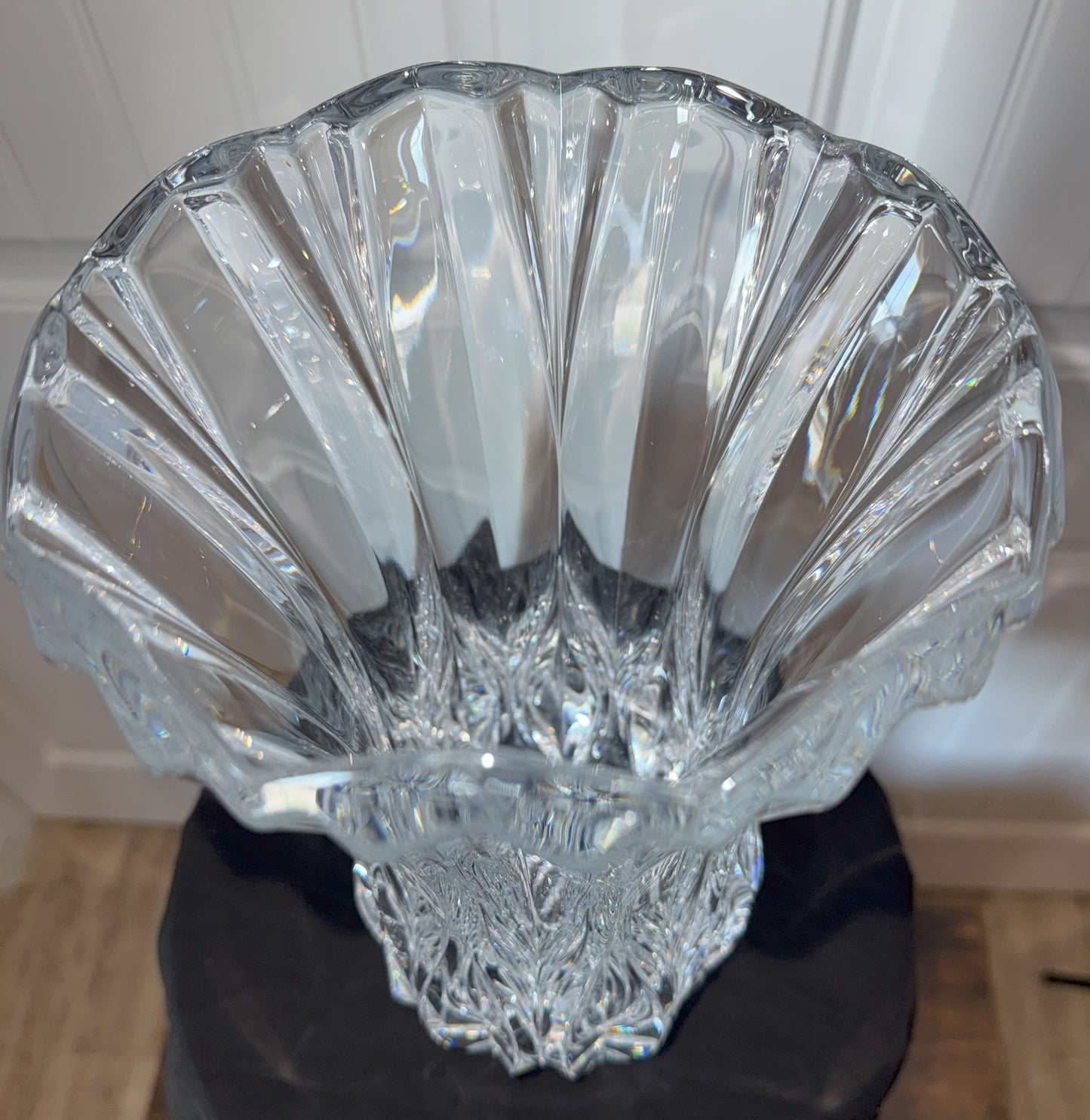 Vintage Cristal JG Durand “Calliope” Lead Crystal Vase – 13"