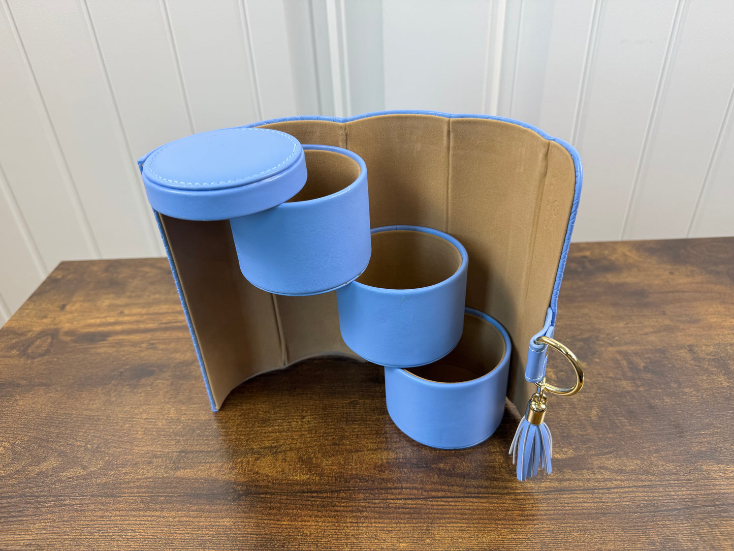 Vlando Travel Jewelry Organizer (Blue)