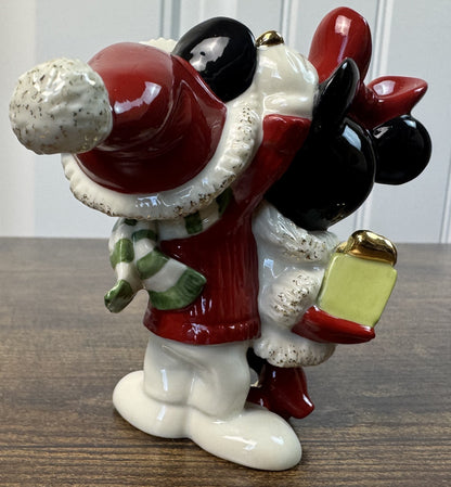 2007 Micky and Minnie "1st Christmas Together" Christmas Ornament - Lenox Fine China