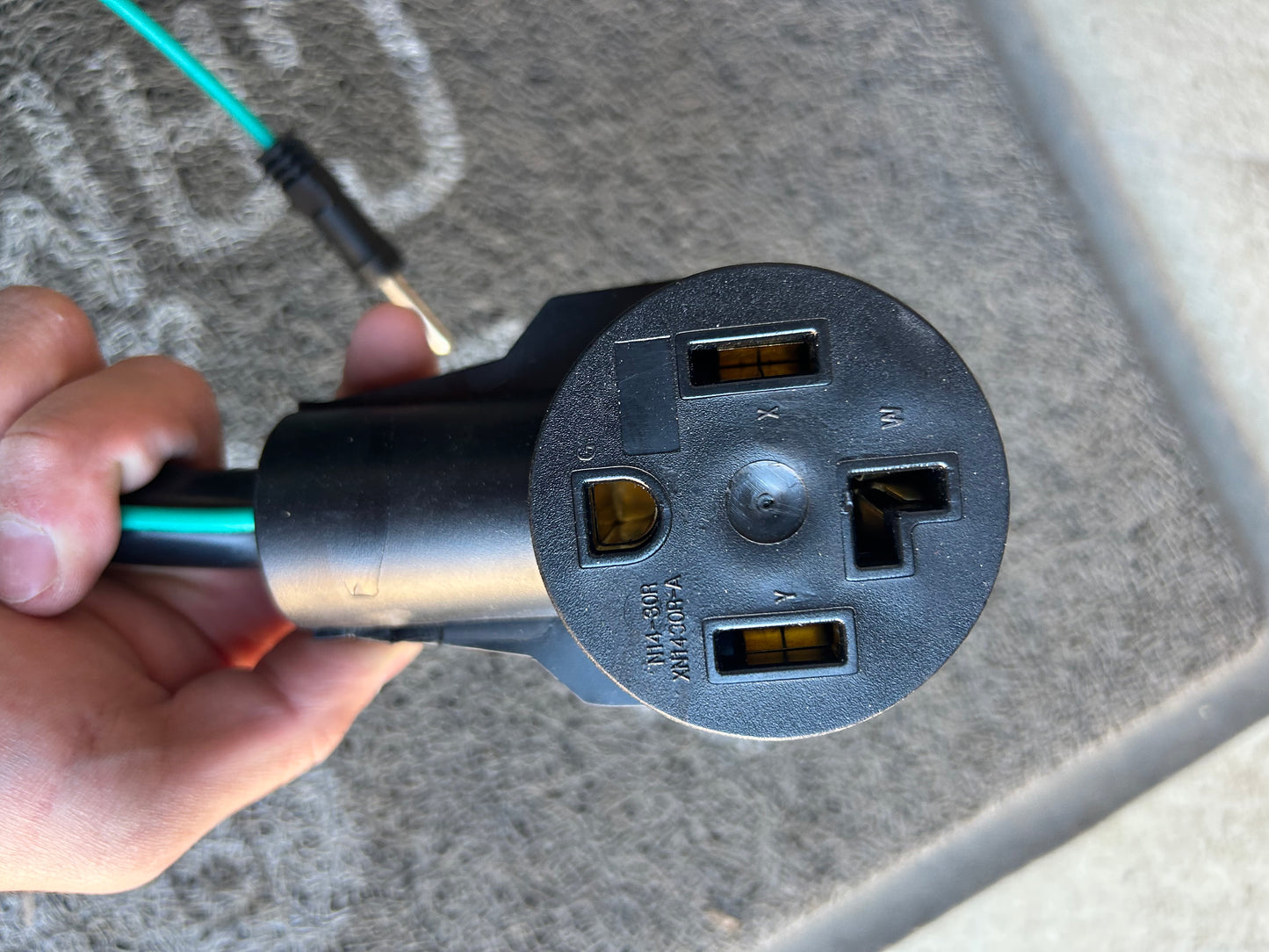 boemiii 4 Prong to 3 Prong Dryer Plug Adapter w/Ground Wire