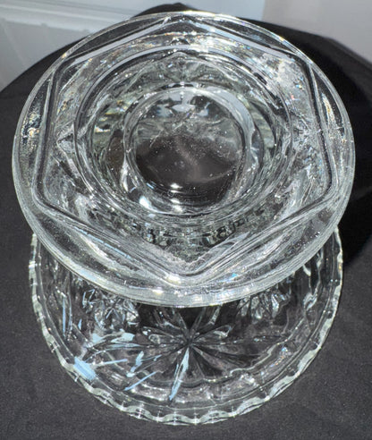 Vintage Anchor Hocking "Star of David" Glass Bowl – EAPC 1950s-60s