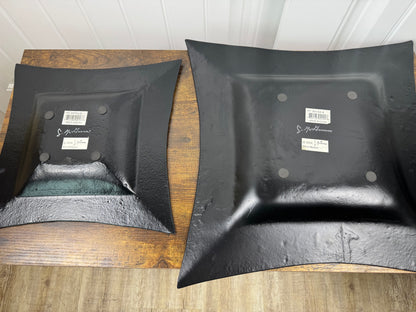 Bird In Motion Plates by Jill Schultz McGannon