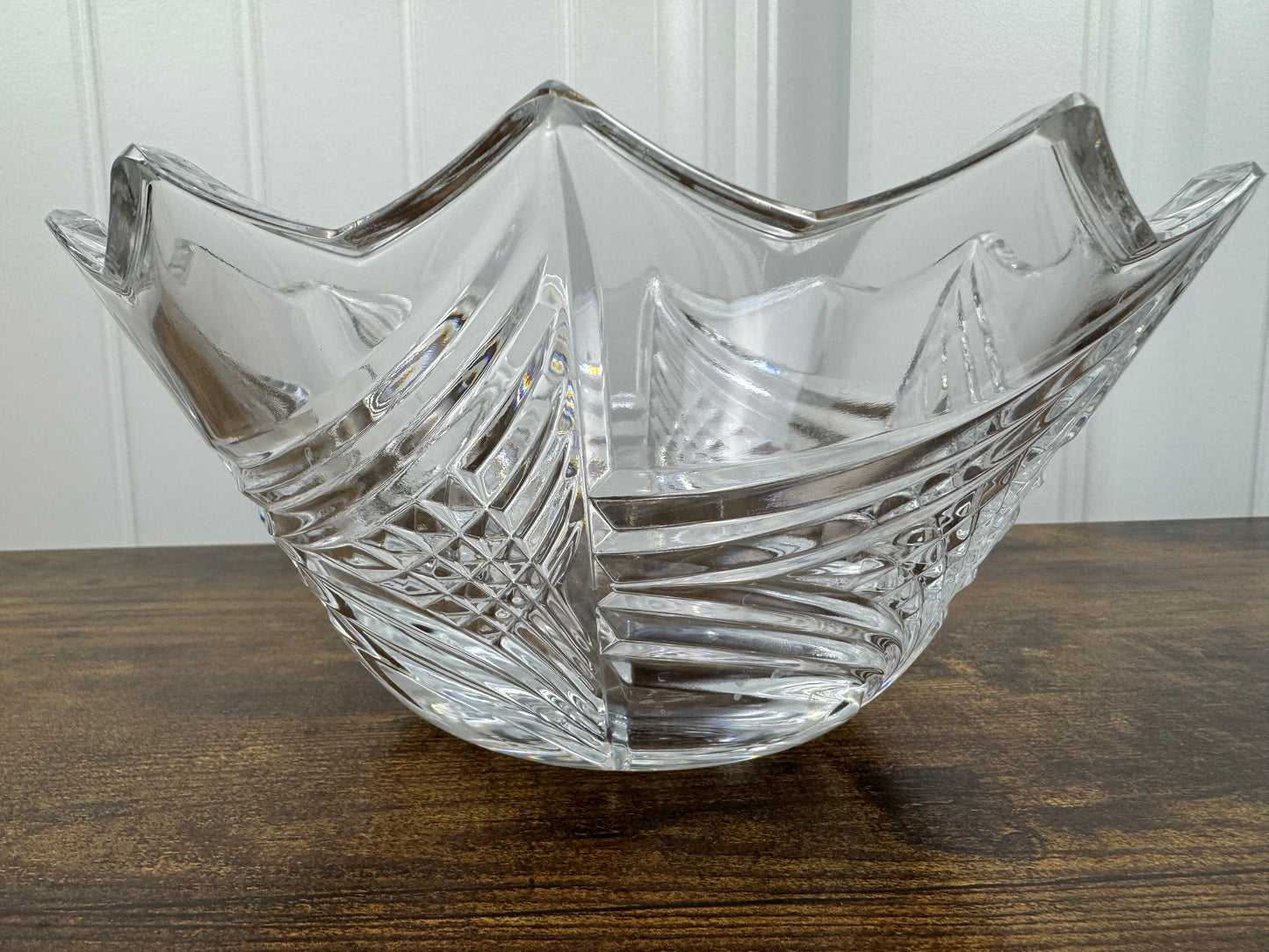 Bohemian Crystal Fruit Bowl
