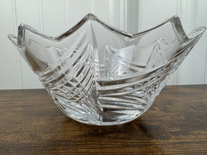 Bohemian Crystal Fruit Bowl