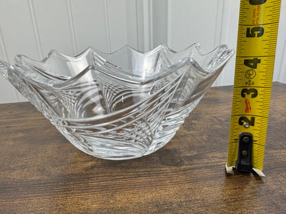 Bohemian Crystal Fruit Bowl