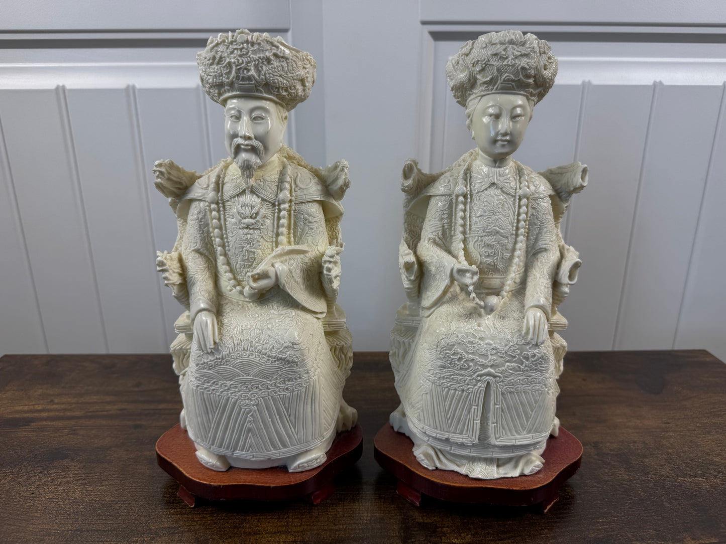 Chinese Emperor and Empress Statues
