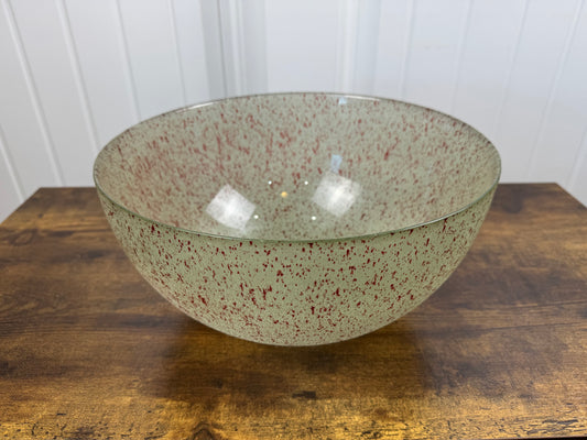 Confetti Style Glass Bowl