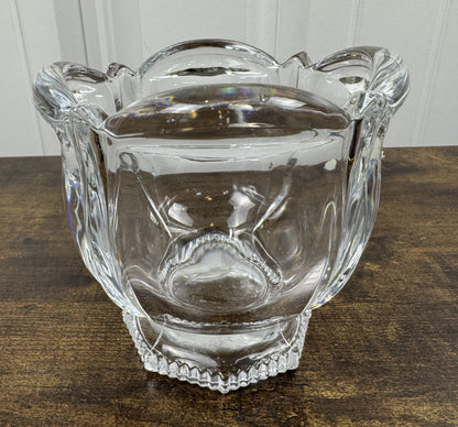 Crystal Club Collection Vintage Glass Bowl