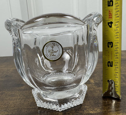 Crystal Club Collection Vintage Glass Bowl