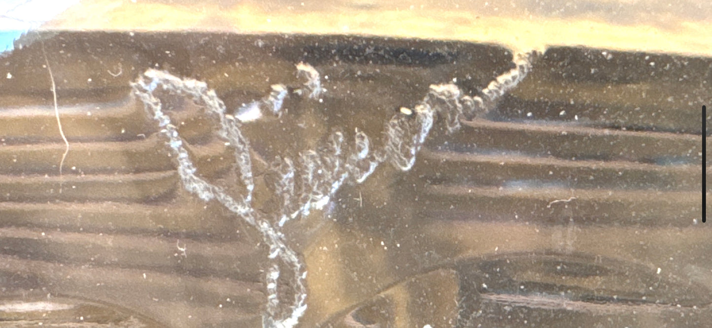 Waterford Cut Crystal Footed Trumpet/Flared Vase