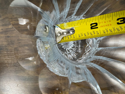 Waterford Cut Crystal Footed Trumpet/Flared Vase