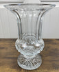 Waterford Cut Crystal Footed Trumpet/Flared Vase