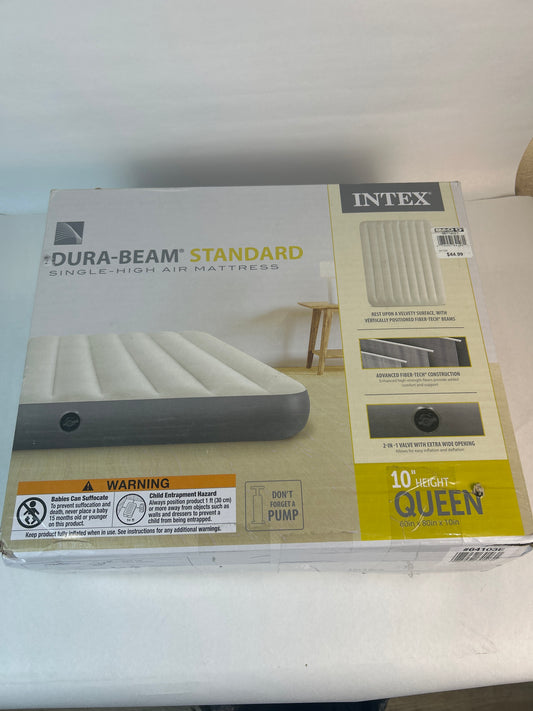 Intex Dura-Beam Standard Single-High Air Mattress