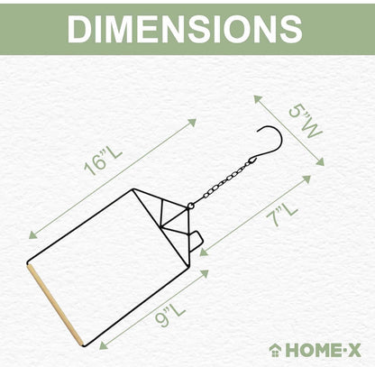 HOME-X Hummingbird Swing with Hanger