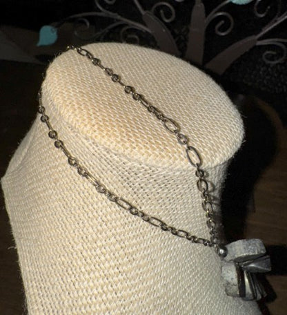 Handmade vintage Hematite necklace