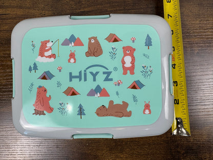 HiYZ Bento Box 5 Compartment Camping Bear