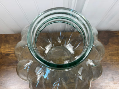 Large Glass Pumpkin Jar