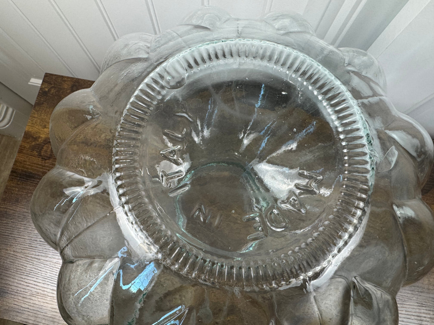 Large Glass Pumpkin Jar