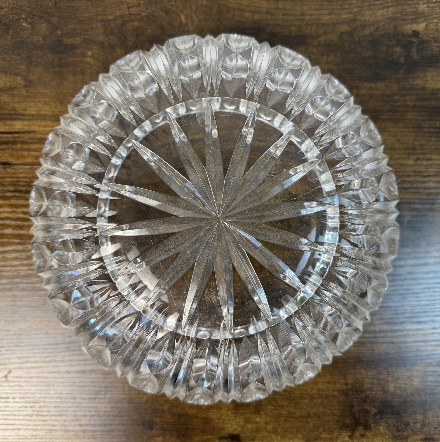 Laurie Gates Crystal Bowl – Heavy Cut Crystal Statement Piece
