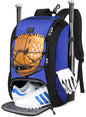 MATEIN Baseball Backpack (Blue)