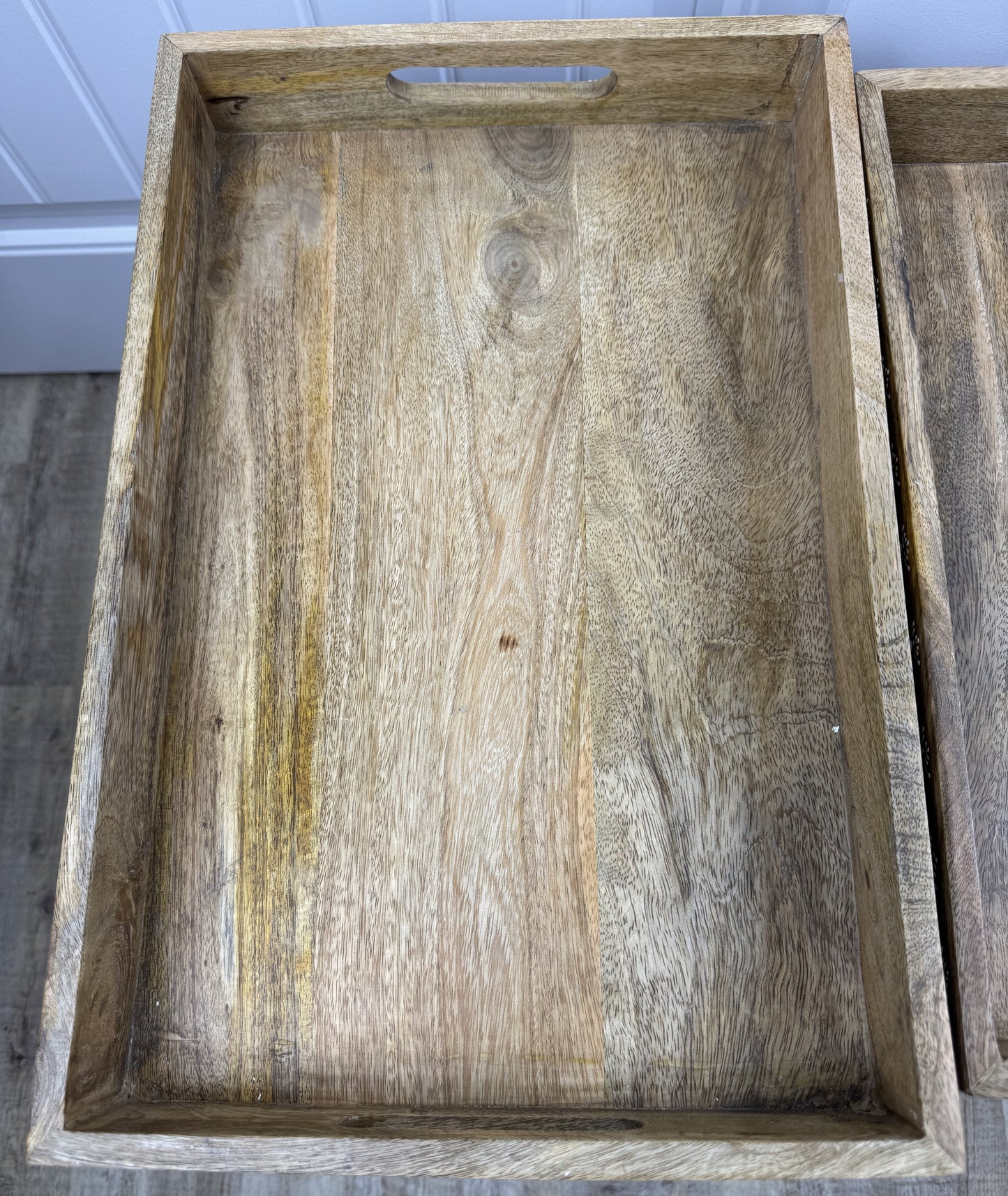 Mango Wood Serving Trays set of 3