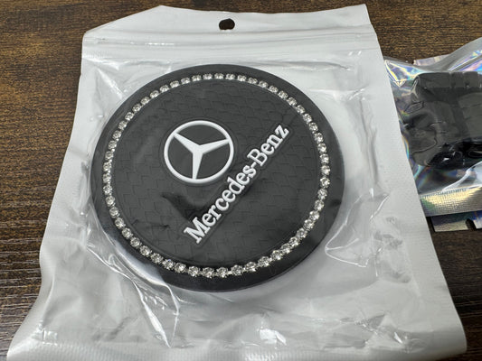Mercedes Tire Caps (4) and Coasters (2)