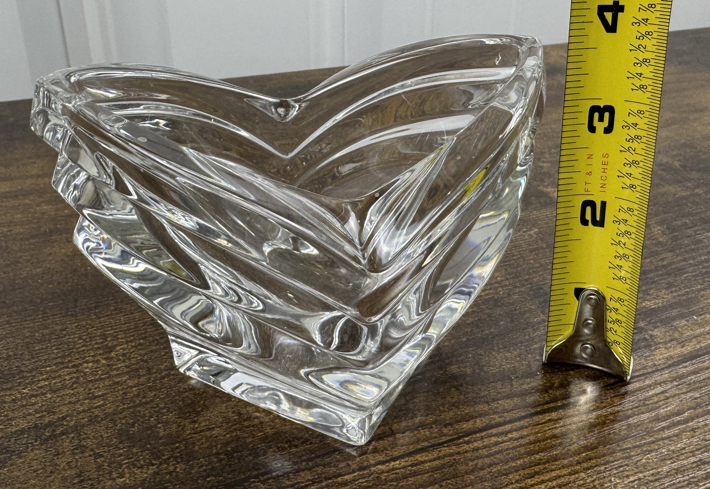 Mikasa Crystal Deco Votive Tea Light Candle Holder