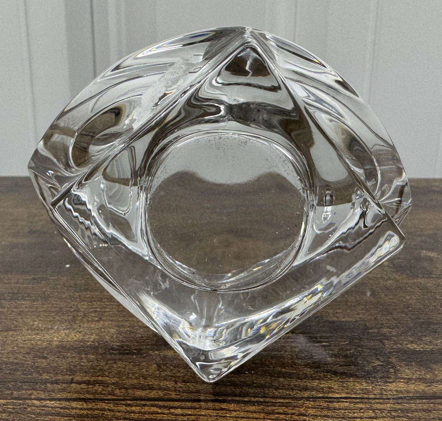 Mikasa Crystal Deco Votive Tea Light Candle Holder