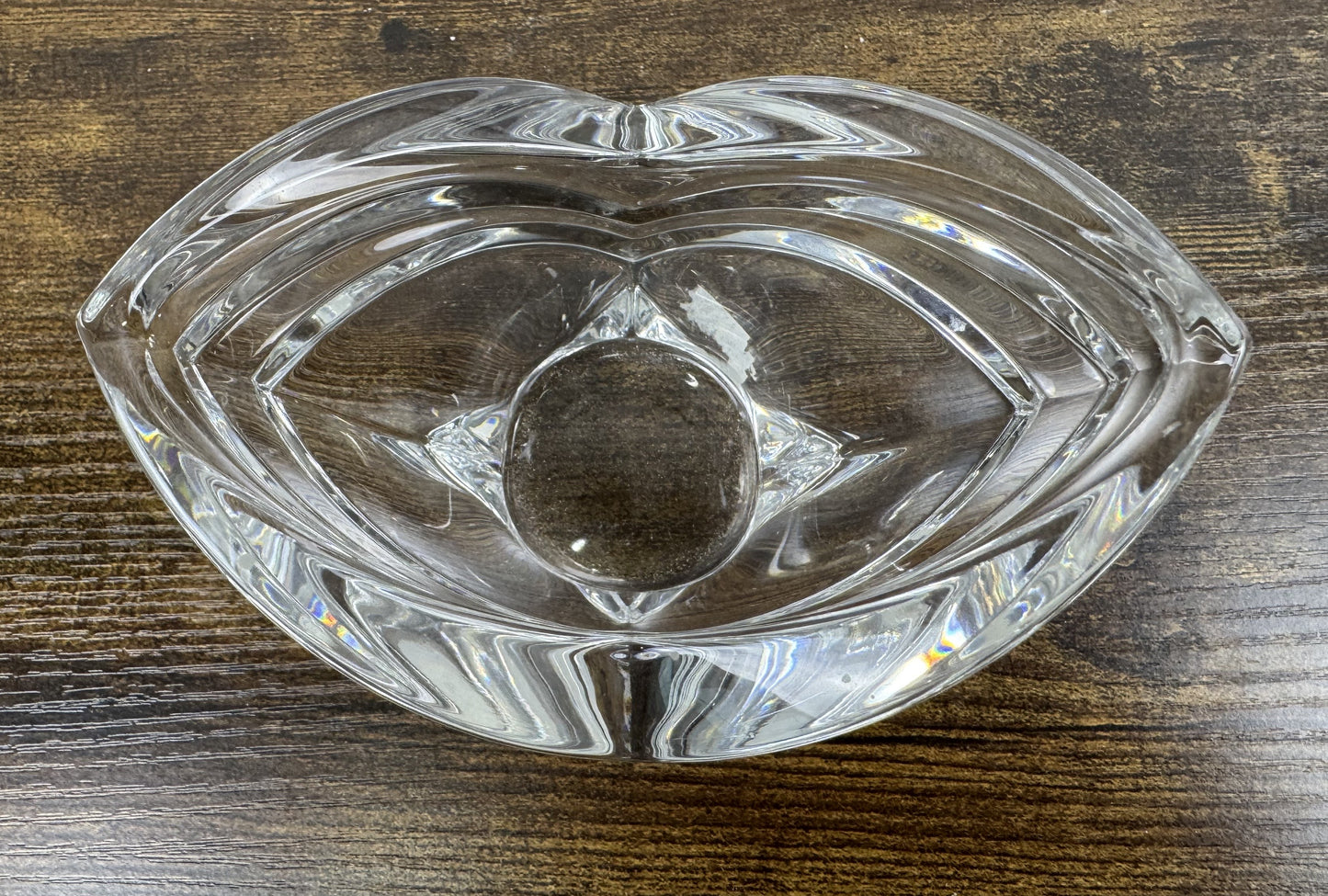 Mikasa Crystal Deco Votive Tea Light Candle Holder