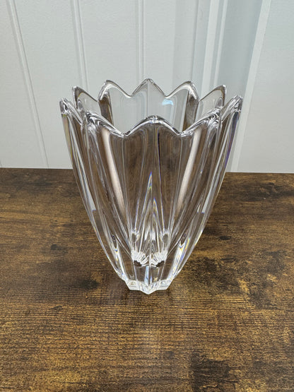 Orrefors Crystal Vase Fleur/Tulip Design by Jan Johansson