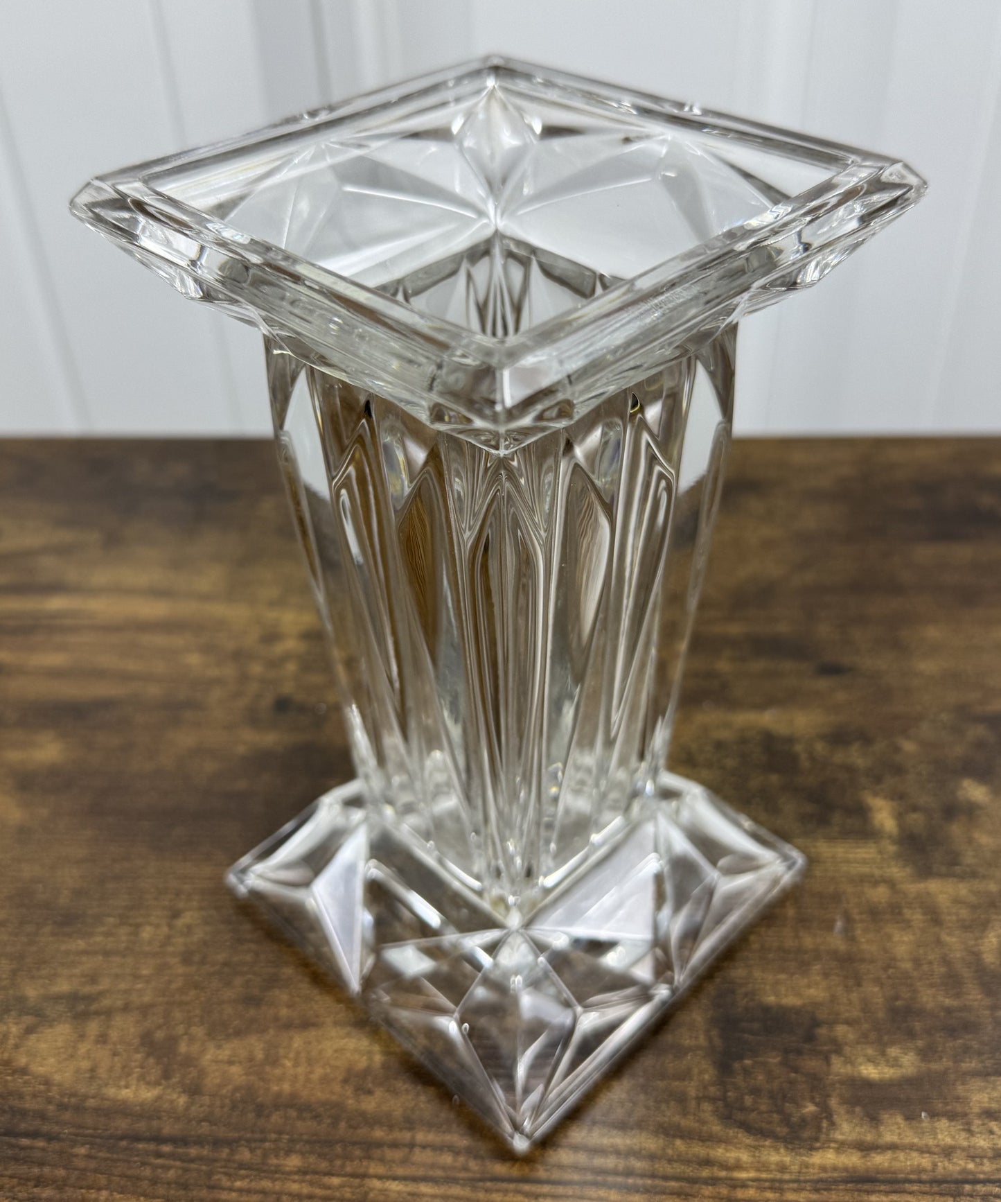 PartyLite Quad Prism Pedestal Candle Holder