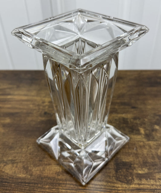 PartyLite Quad Prism Pedestal Candle Holder