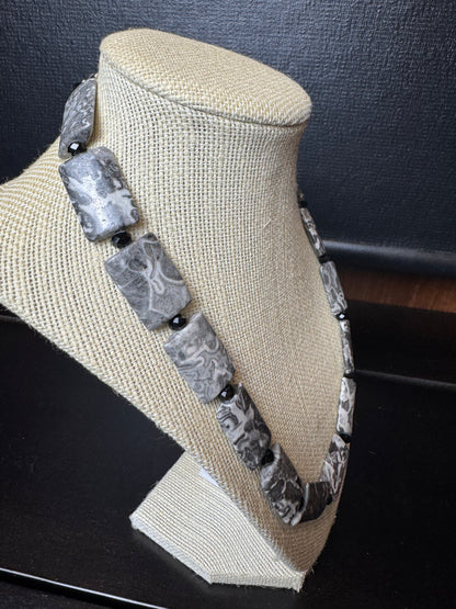 Picasso Jasper Beaded Necklace