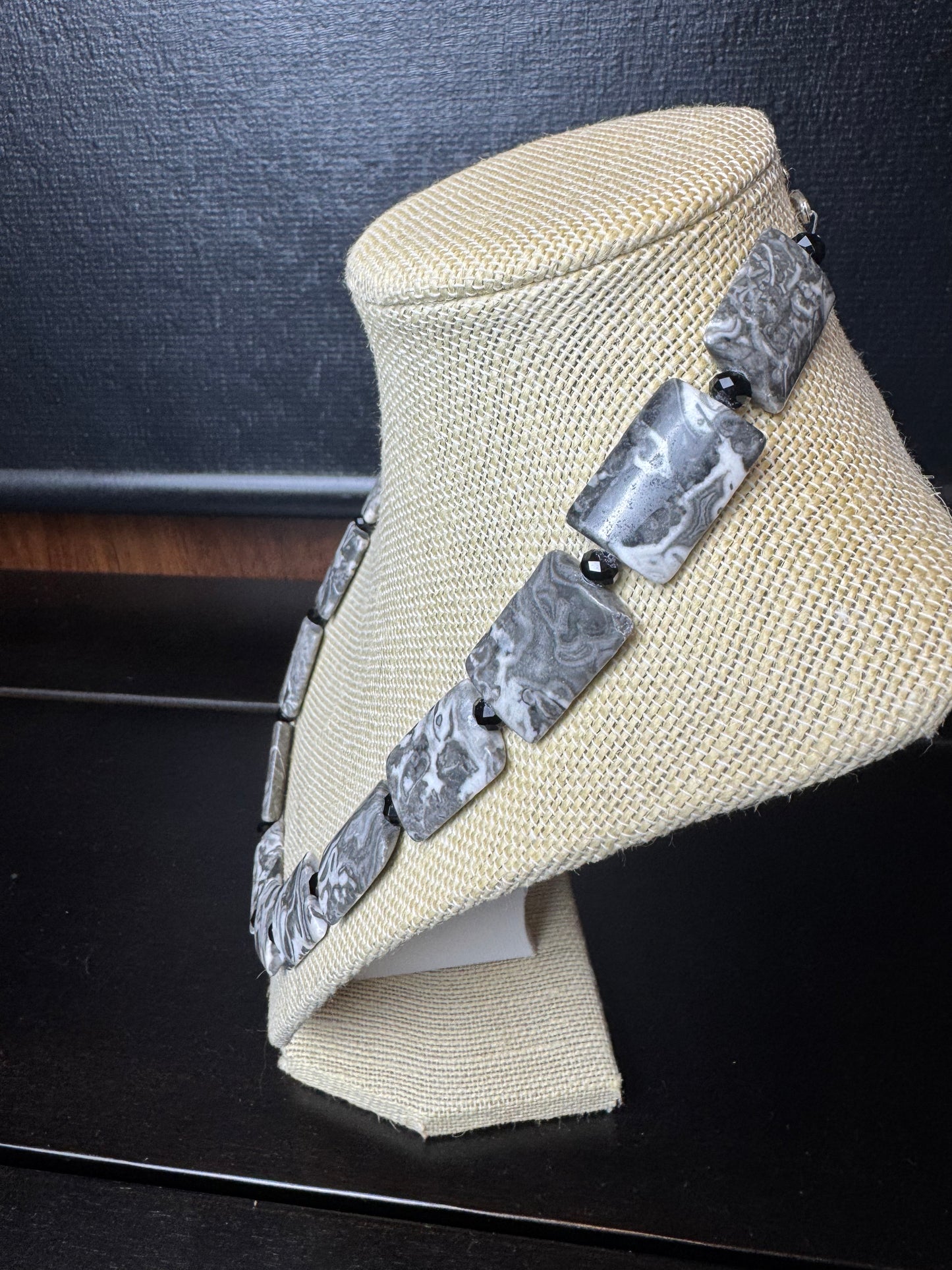 Picasso Jasper Beaded Necklace