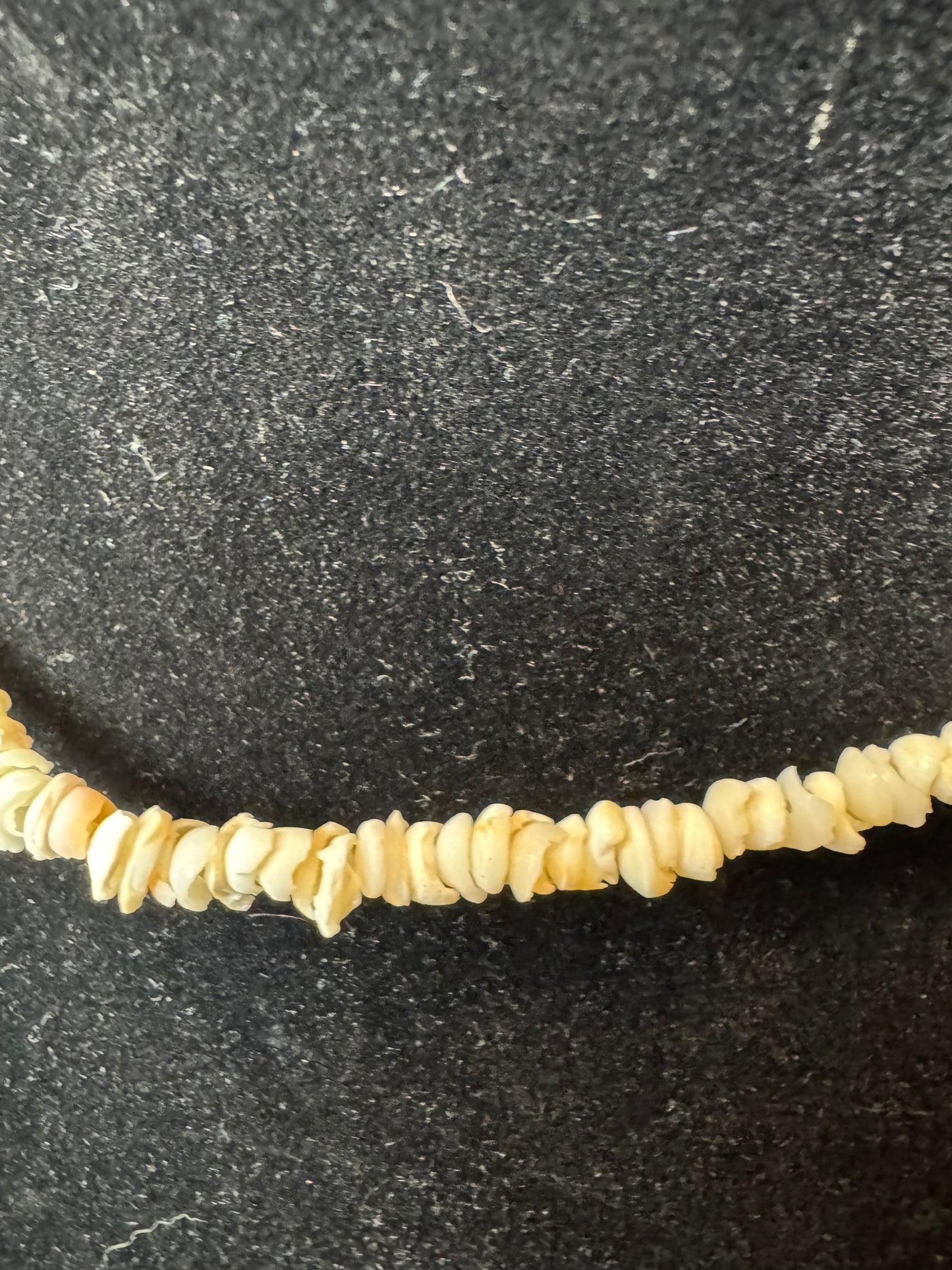 Handmade Vintage Puka Shell Necklace - small shells