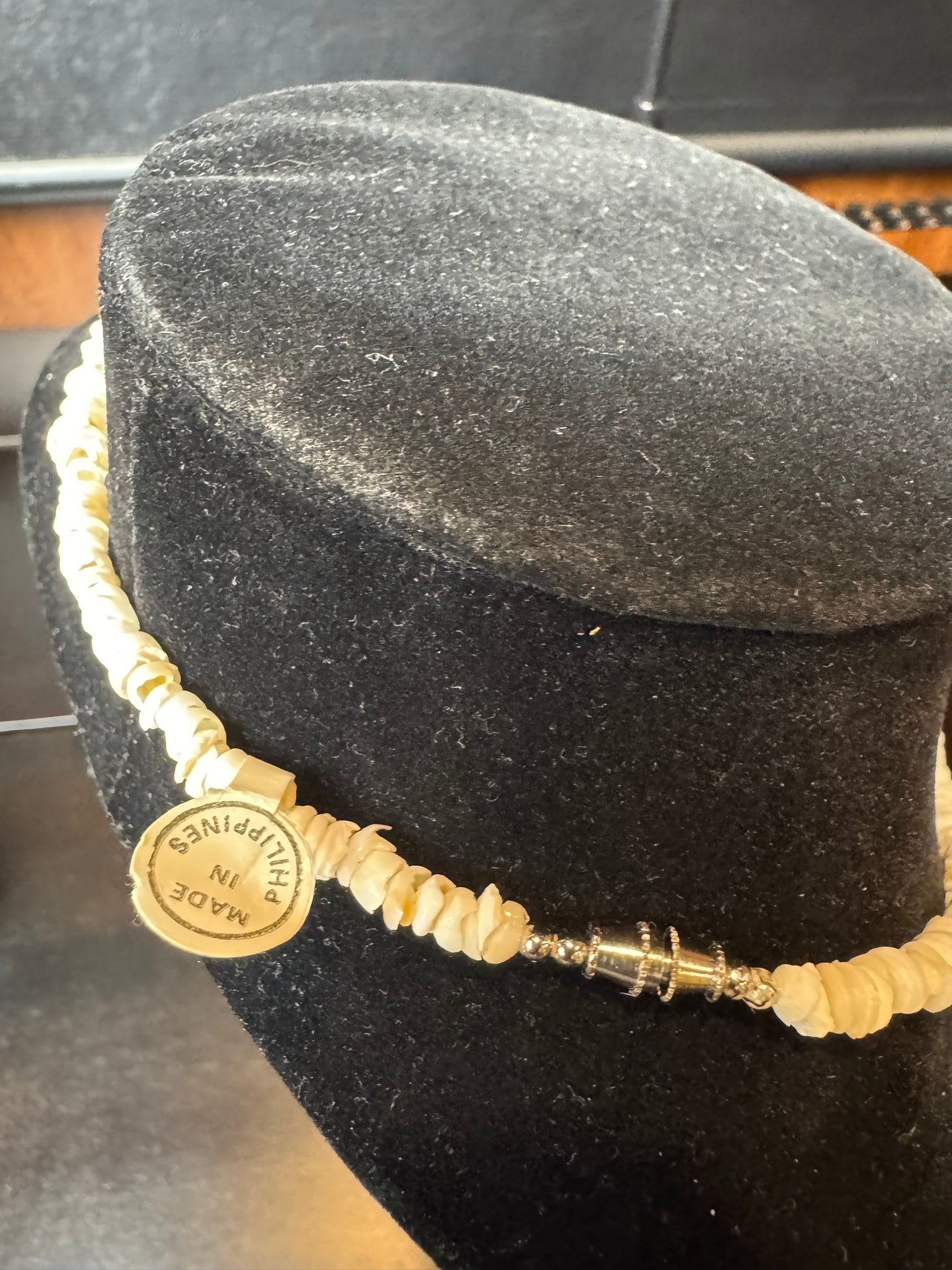 Handmade Vintage Puka Shell Necklace - small shells