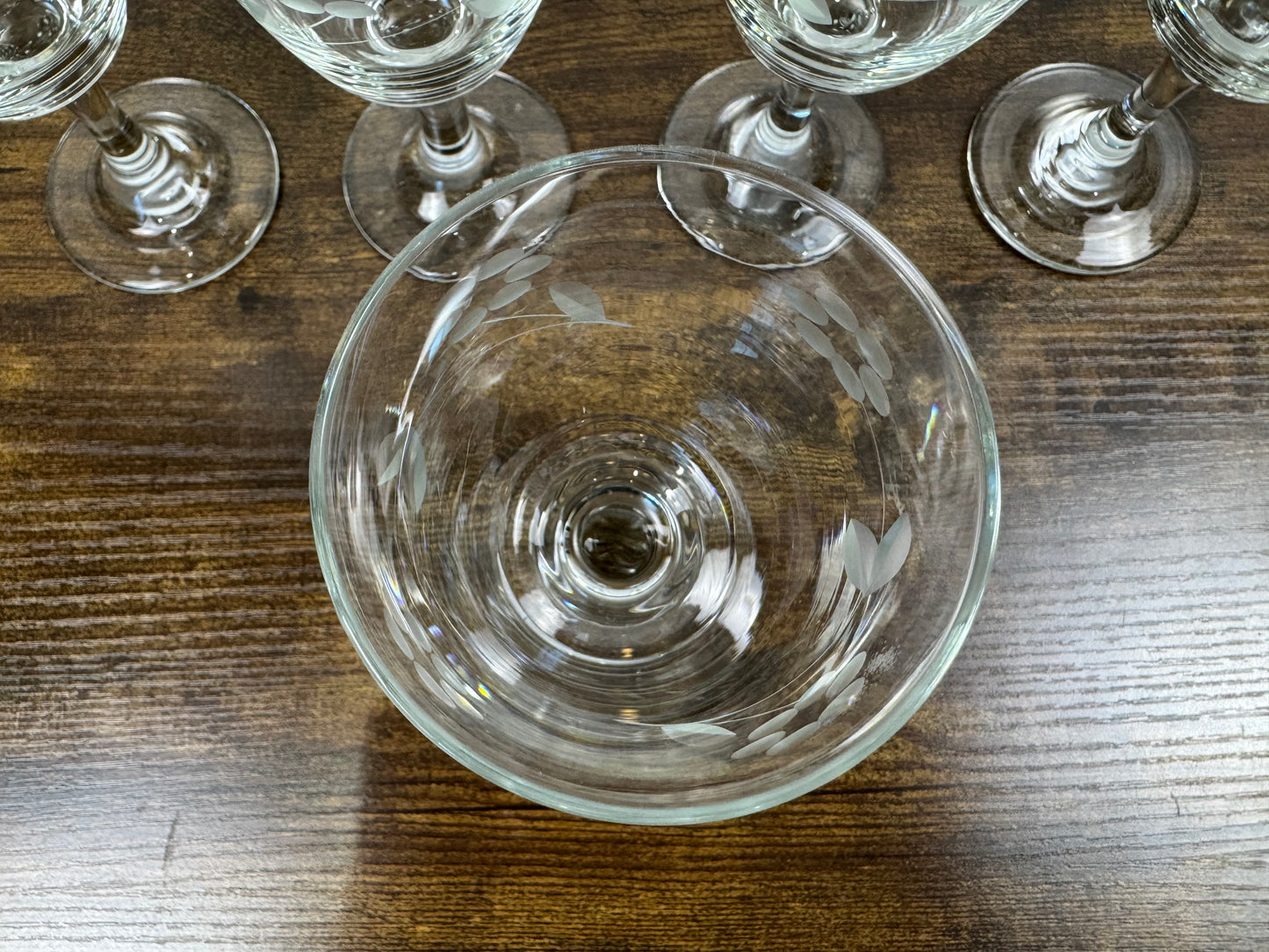 Princess House Heritage Pattern Glasses