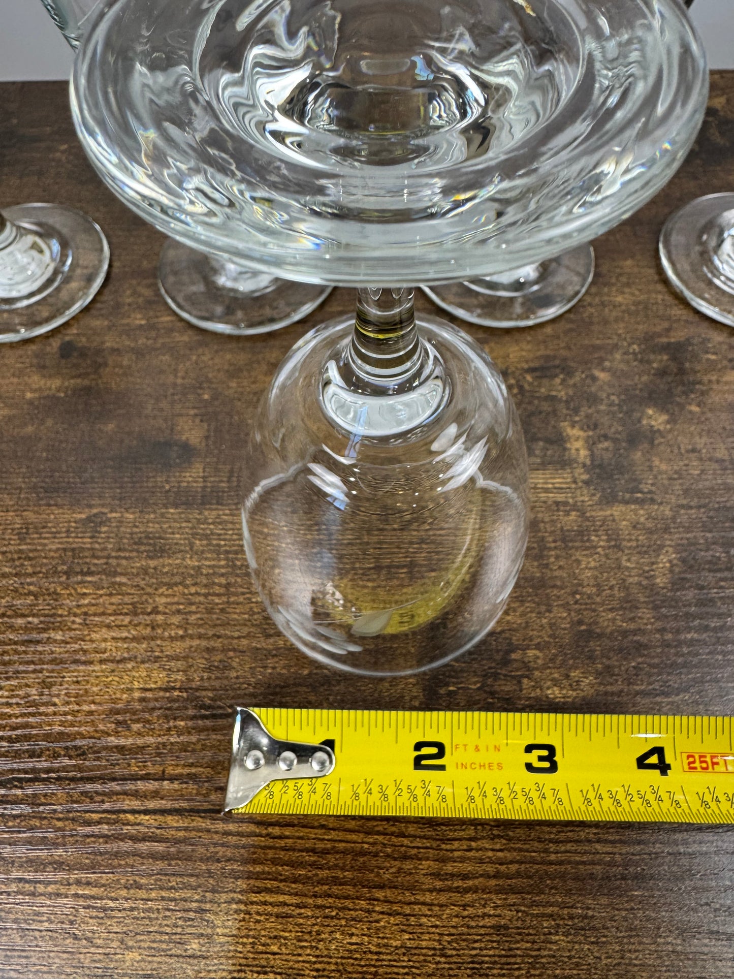 Princess House Heritage Pattern Glasses