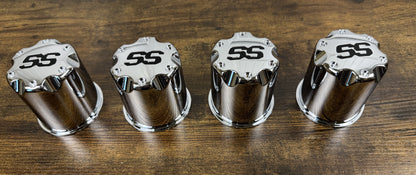 SS ATV/Golf Cart Center Wheel Caps set of 4