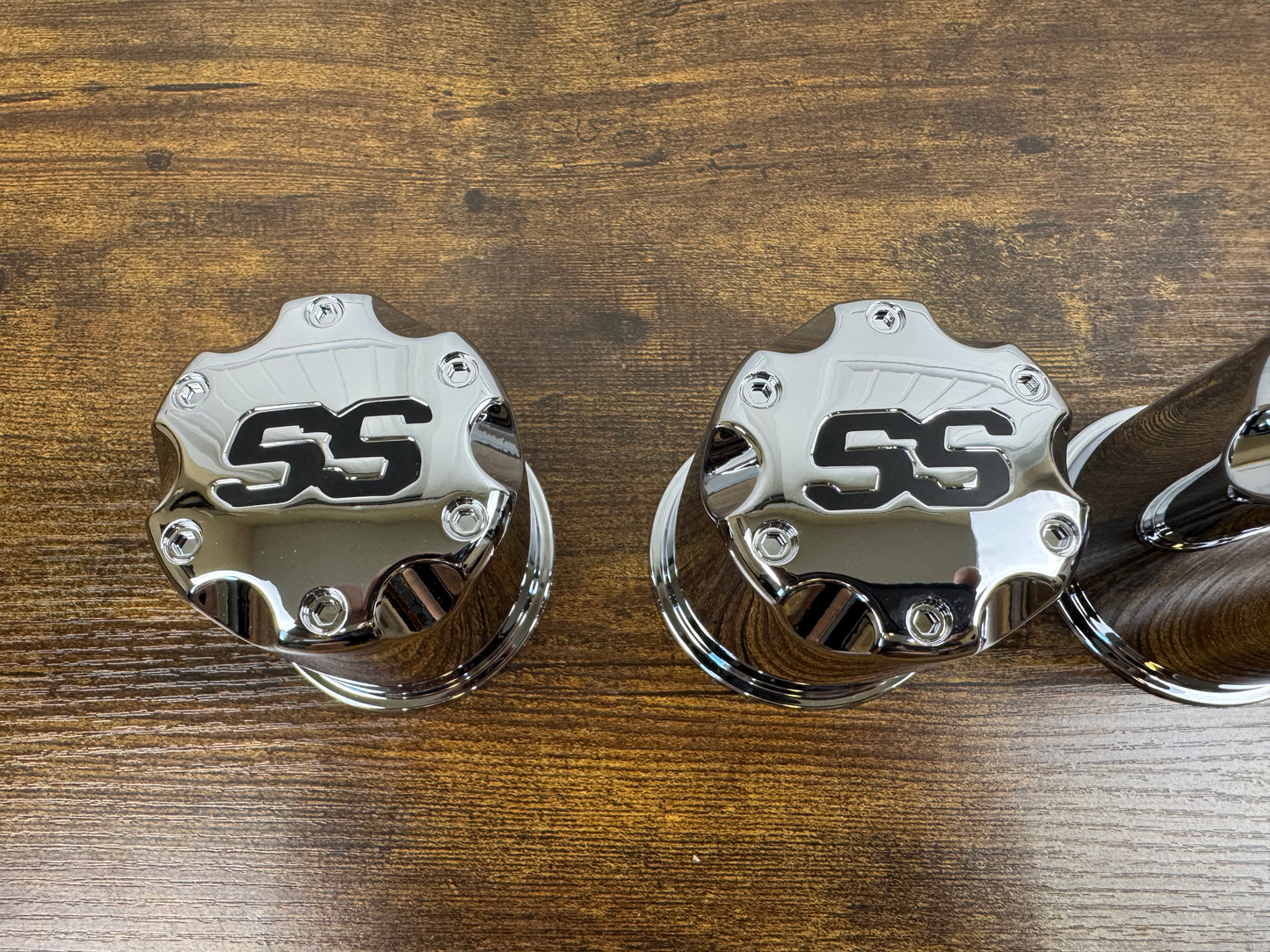 SS ATV/Golf Cart Center Wheel Caps set of 4
