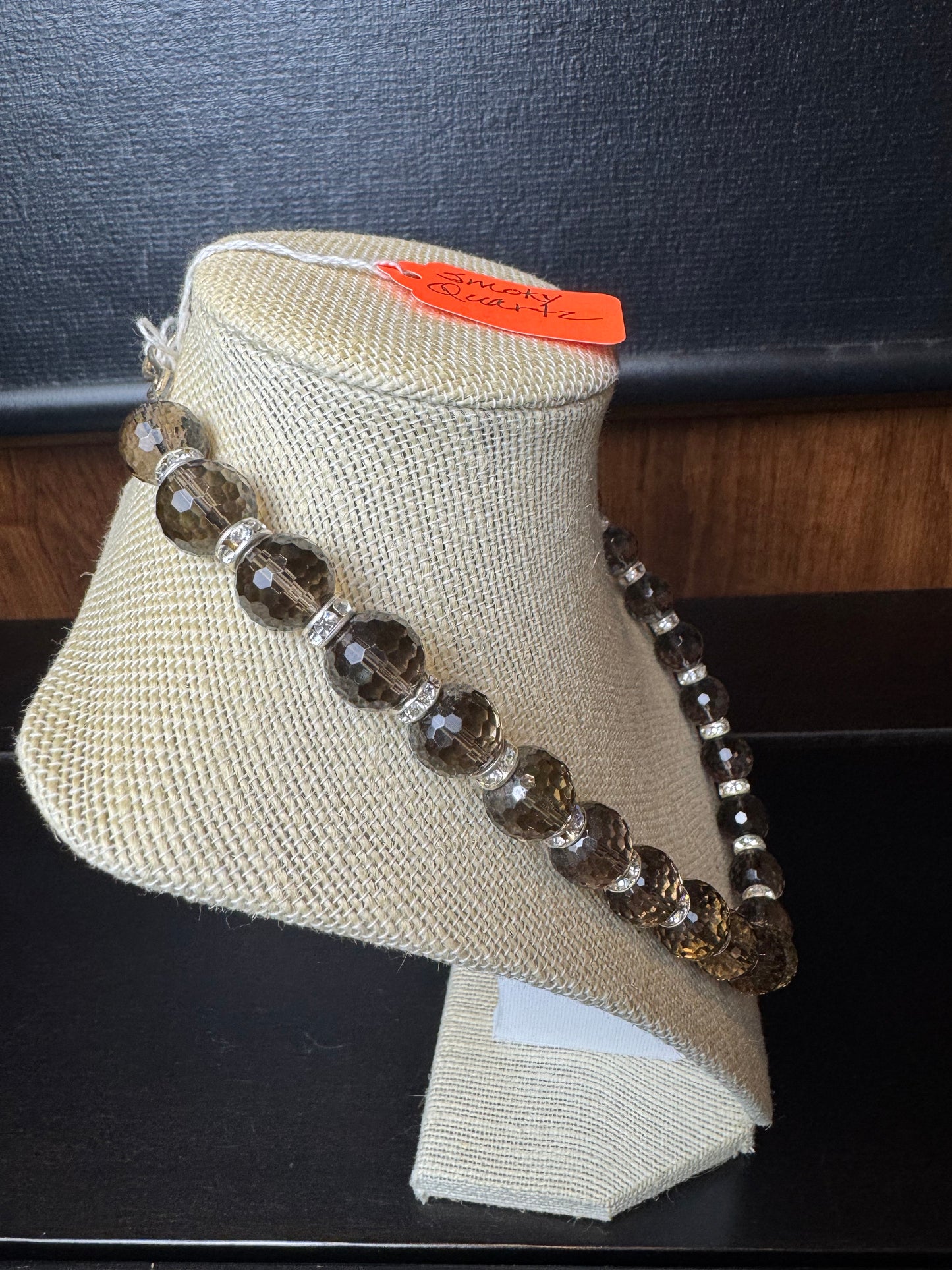 Vintage Smokey Quartz Necklace