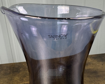 Tarnow Art Glass Vase/Carafe/Pitcher Thomas O”Brien