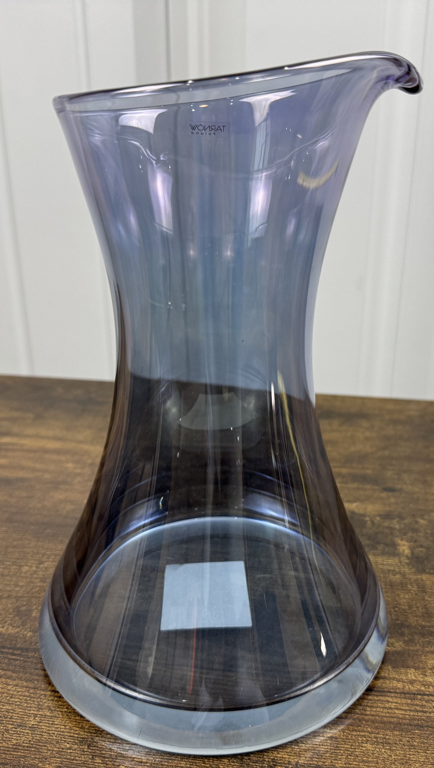 Tarnow Art Glass Vase/Carafe/Pitcher Thomas O”Brien
