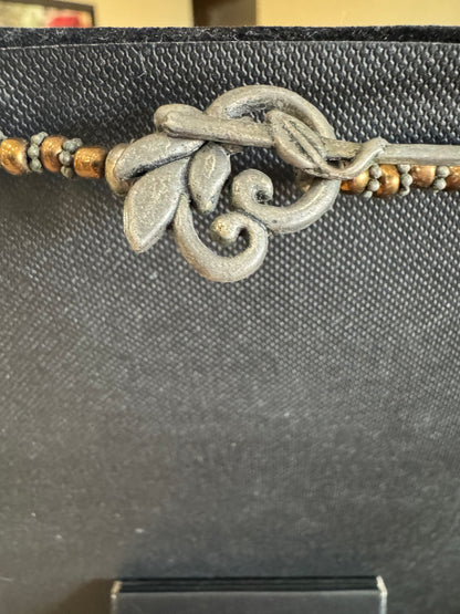 Hand-Made Tigers Eye and Bead Necklace