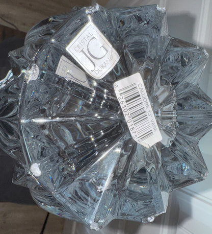 Vintage Cristal JG Durand “Calliope” Lead Crystal Vase – 13"