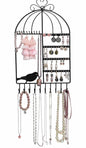 WALL-MOUNTED VINTAGE INSPIRED BIRDCAGE JEWELRY ORGANIZER