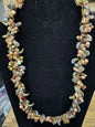Hand-made Vintage Multi-stone Necklace 24 inch